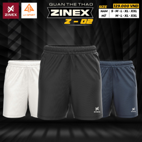 QUẦN SHORT THỂ THAO ZINEX Z02