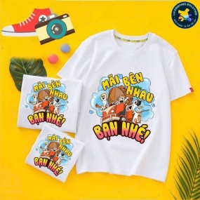 Áo nhóm mẫu 10 100% cotton