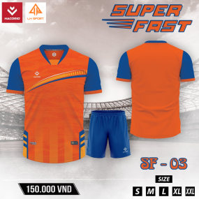 Quần Áo Bóng Đá HACORIO - Super Fast - 03 (SF - 03) CAM