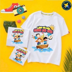 Áo nhóm mẫu 11 100% cotton