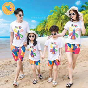 BỘ QUẦN ÁO ĐI BIỂN MẪU 3