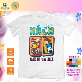 Áo nhóm mẫu 3 100% cotton