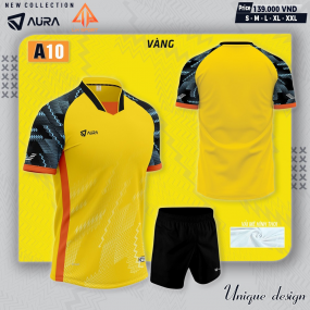 BỘ BÓNG ĐÁ-AURA-A10-VÀNG