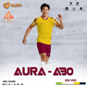 BỘ BÓNG ĐÁ-AURA-A30-VÀNG