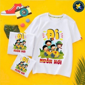 Áo nhóm mẫu 13 100% cotton
