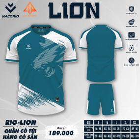 Quần Áo Bóng Đá HACORIO - RIO - LION (RIO - 07)- XANH LÝ