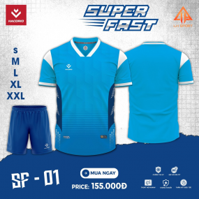 Quần Áo Bóng Đá HACORIO - Super Fast - 01 (SF - 01) XANH YA