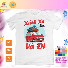 Áo nhóm mẫu 5 100% cotton