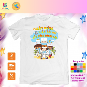 Áo nhóm mẫu 6 100% cotton