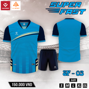 Quần Áo Bóng Đá HACORIO - Super Fast - 03 (SF - 03) XANH YA