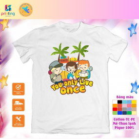 Áo nhóm mẫu 7 100% cotton