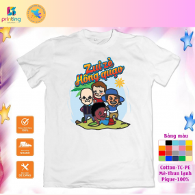 Áo nhóm mẫu 8 100% cotton