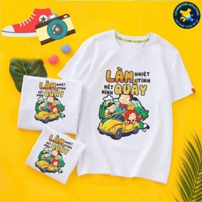 Áo nhóm mẫu 17 100% cotton