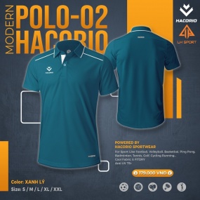 ÁO POLO HACORIO 02 -XANH LÝ