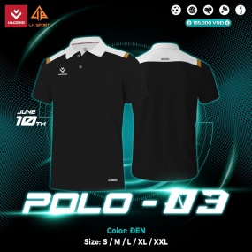 ÁO POLO HACORIO 03 -ĐEN