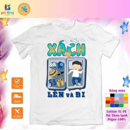 Áo nhóm mẫu 4 100% cotton